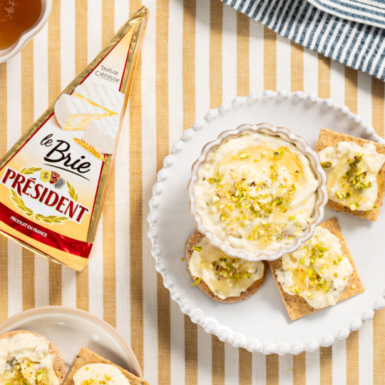 PRESIDENT WHIPPED BRIE DIP SOCIAL